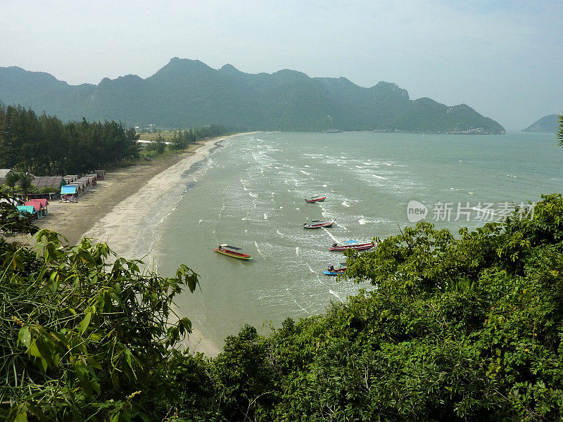 Bang Pu 海滩，Khao Sam Roi Yot 国家公园，泰国